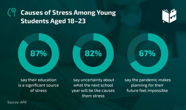 23 Eye-Opening College Student Stress Statistics for 2021