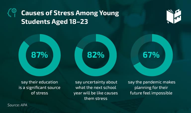 College Student Stress Statistics Causes of Stress Among Young Students Aged 18-23