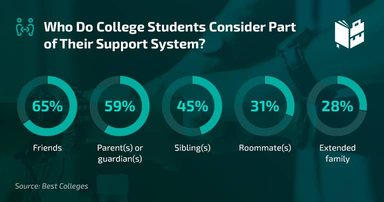 College Student Mental Health Statistics - support systems